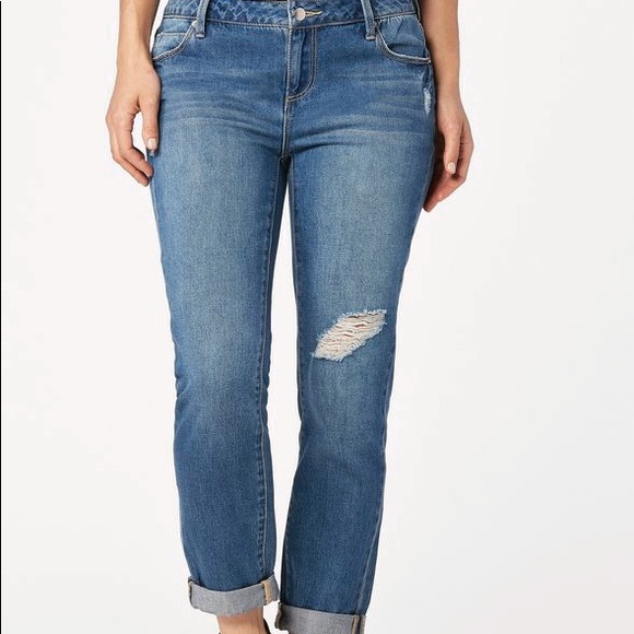 JustFab Denim - ❗️Last $Drop❗️Just Fab Distressed Boyfriend Jean. Great Condition.